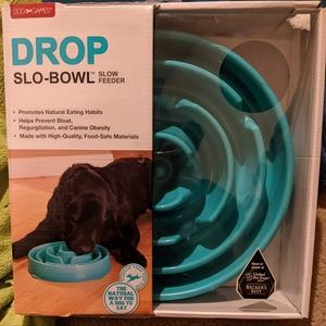 Drop Slo-Bowl Slow Feeder for Dogs 🐕